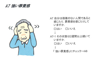 A7 強い罪責感