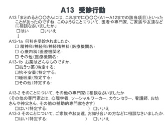 A13 受診行動